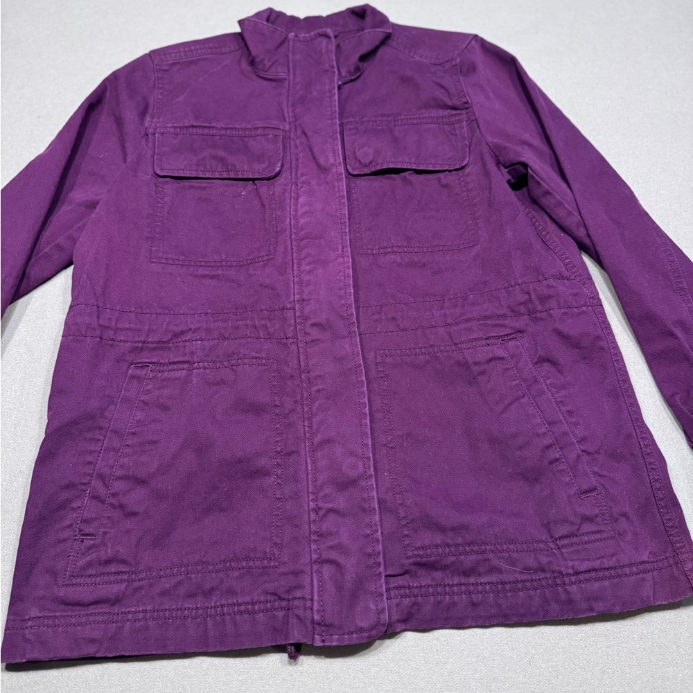 GAP Maroon lightweight  Utility Jacket - Picture 4 of 9